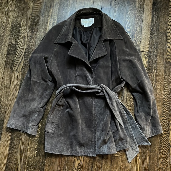 Vintage Jackets & Blazers - VTG suede jacket